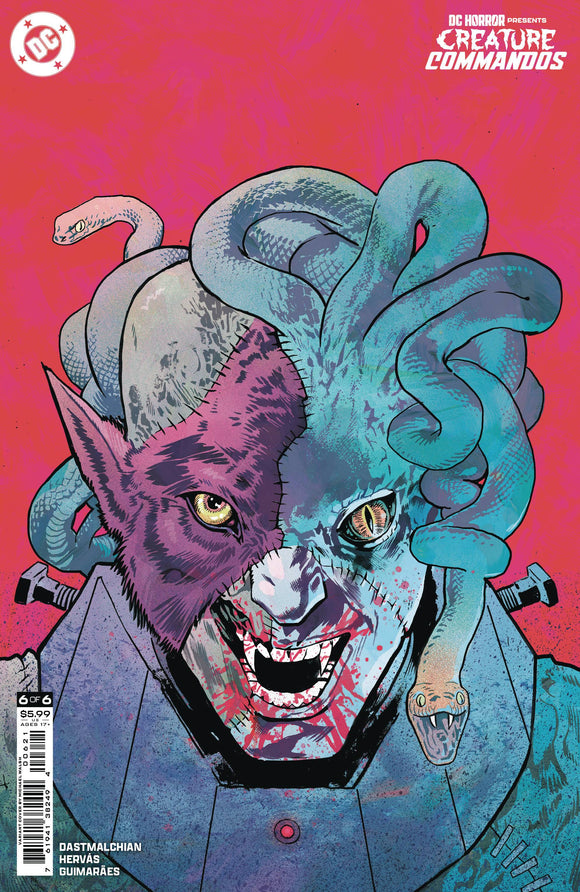 DC HORROR PRESENTS CREATURE COMMANDOS #6 (OF 6) CVR B MICHAEL WALSH CARD STOCK VAR