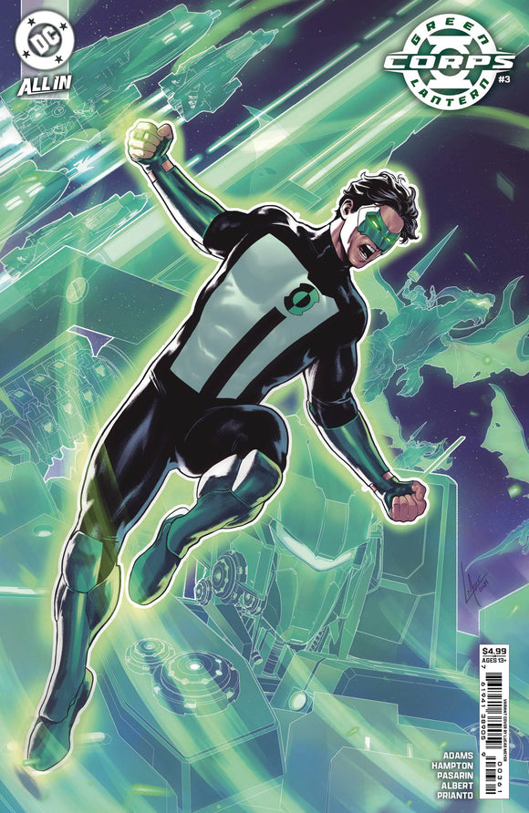 GREEN LANTERN CORPS #3 CVR C LUCAS MEYER CARD STOCK VAR