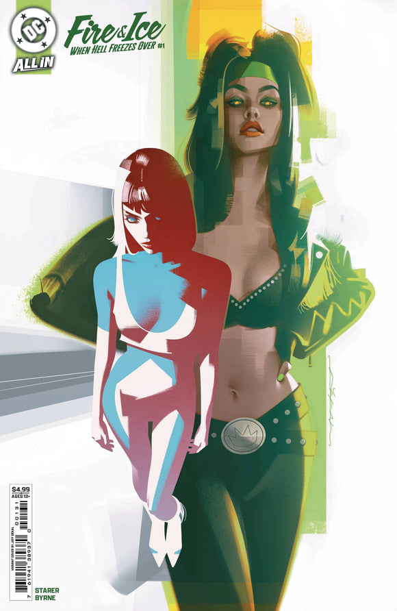 FIRE & ICE WHEN HELL FREEZES OVER #1 (OF 6) CVR C JEFF DEKAL CARD STOCK VAR