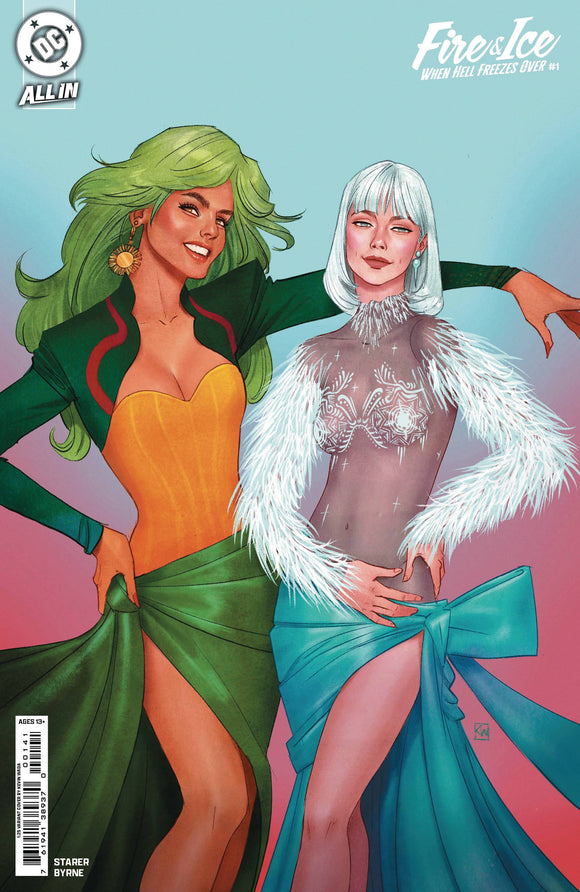 FIRE & ICE WHEN HELL FREEZES OVER #1 (OF 6) CVR D INC 1:25 KEVIN WADA CARD STOCK VAR