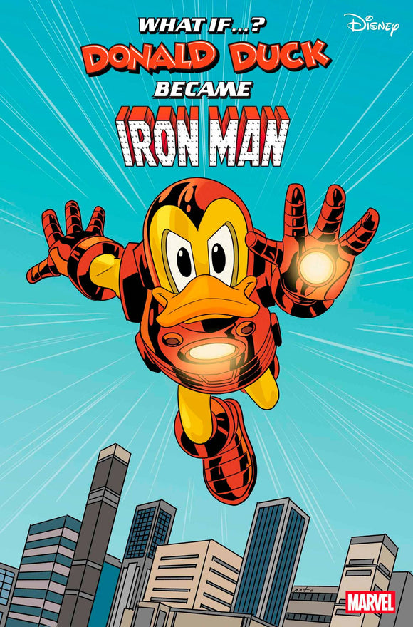 MARVEL & DISNEY: WHAT IF...? DONALD DUCK BECAME IRON MAN #1 PHIL NOTO VARIANT