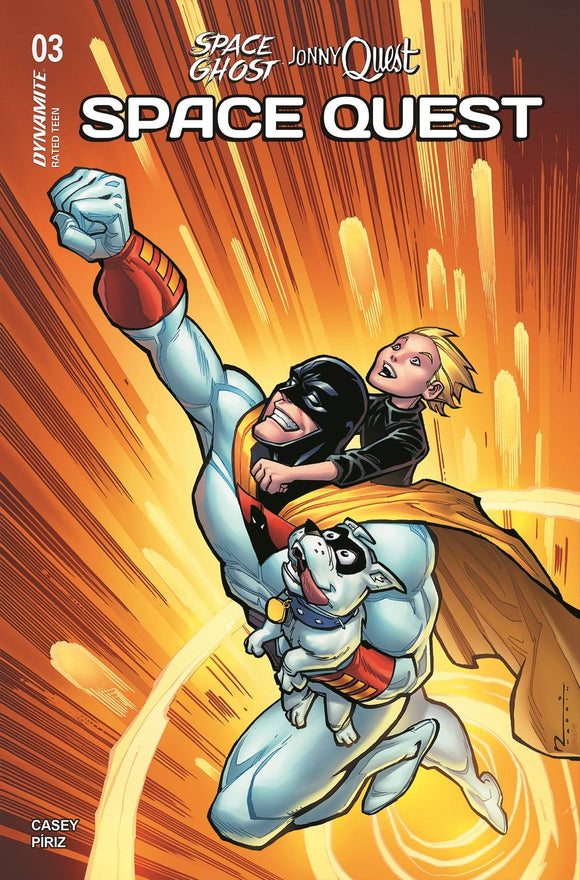 SPACE GHOST JONNY QUEST SPACE QUEST #3 CVR E CHAD HARDIN VAR