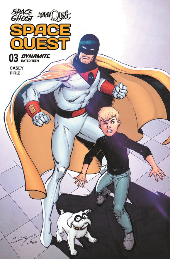 SPACE GHOST JONNY QUEST SPACE QUEST #3 CVR H INC 1:10 MARK BAGLEY ORIGINAL VAR