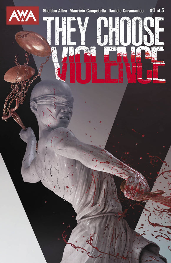 THEY CHOOSE VIOLENCE #1 (OF 5) CVR A RAHZZAH