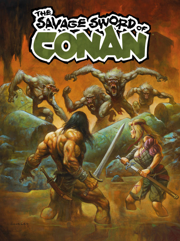 SAVAGE SWORD OF CONAN #9 CVR B ALEX HORLEY VAR