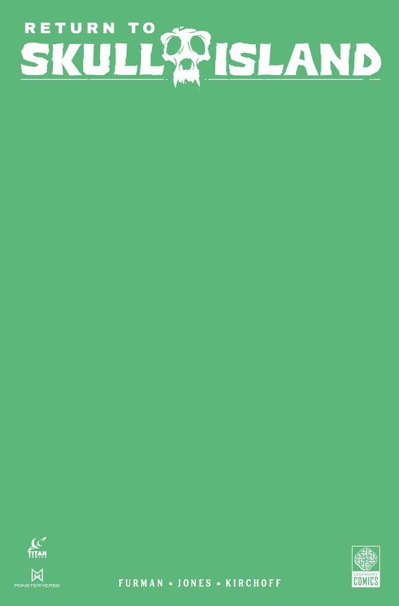 RETURN TO SKULL ISLAND #1 (OF 4) CVR F COLOR BLANK SKETCH VAR