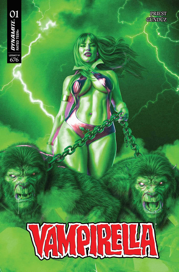 VAMPIRELLA (2025) #1 CVR ZI FOC 25 COPY INCV SPEARS EMERALD
