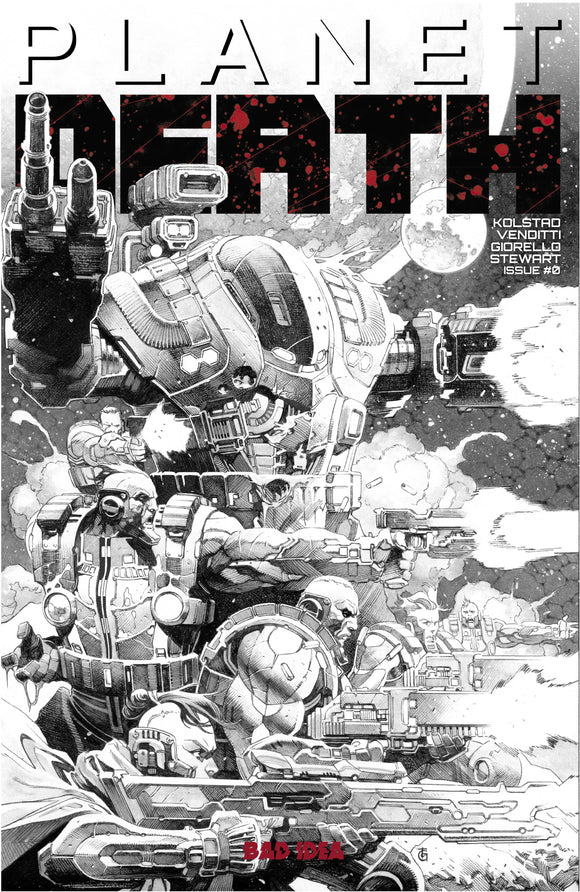 PLANET DEATH #0 (OF 4) Second Printing Allocations May Occur