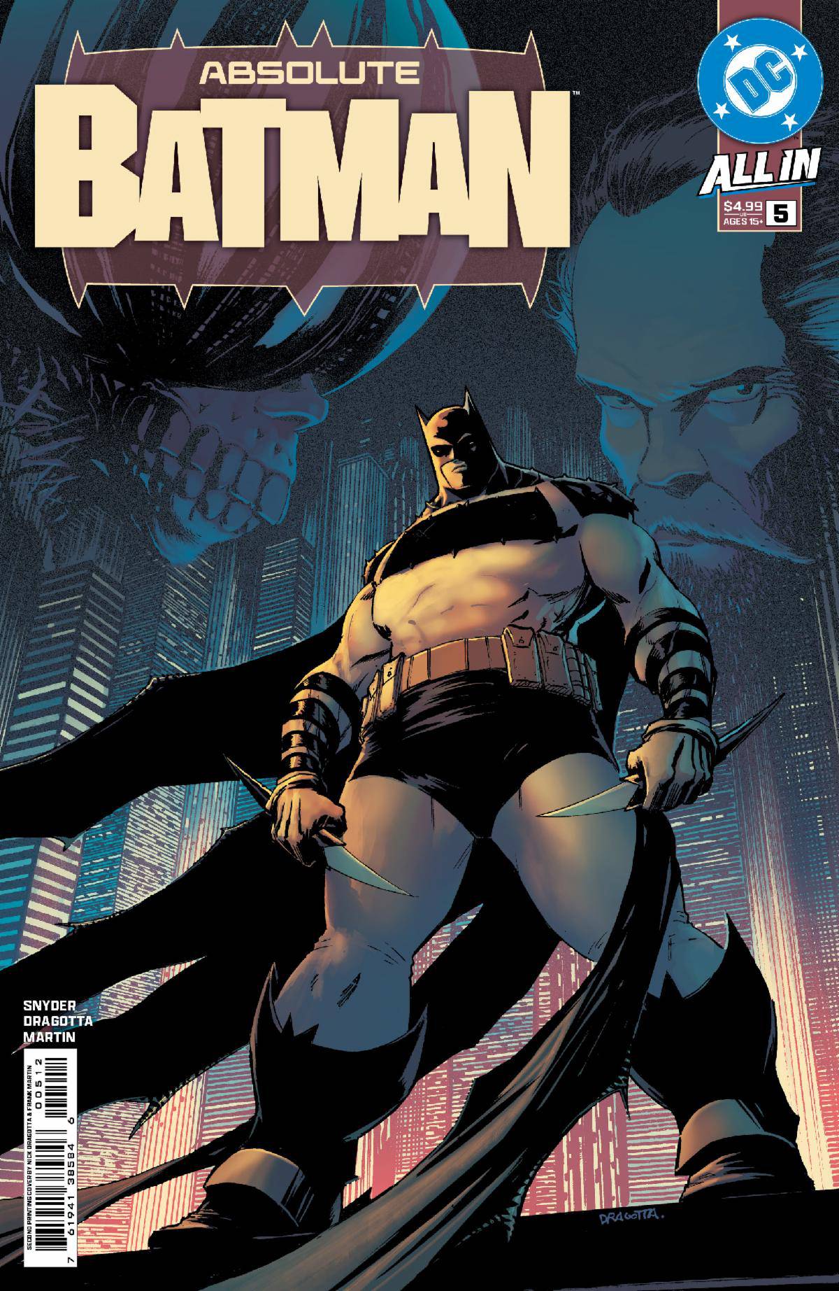 ABSOLUTE BATMAN #5 Second Printing – Cosmic Comics Canada