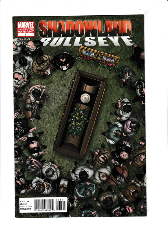 Shadowland: Bullseye  # 1  2nd Print Variant