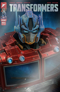 Transformers # 1 Raf Grassetti NYCC Foil Exclusive Variant