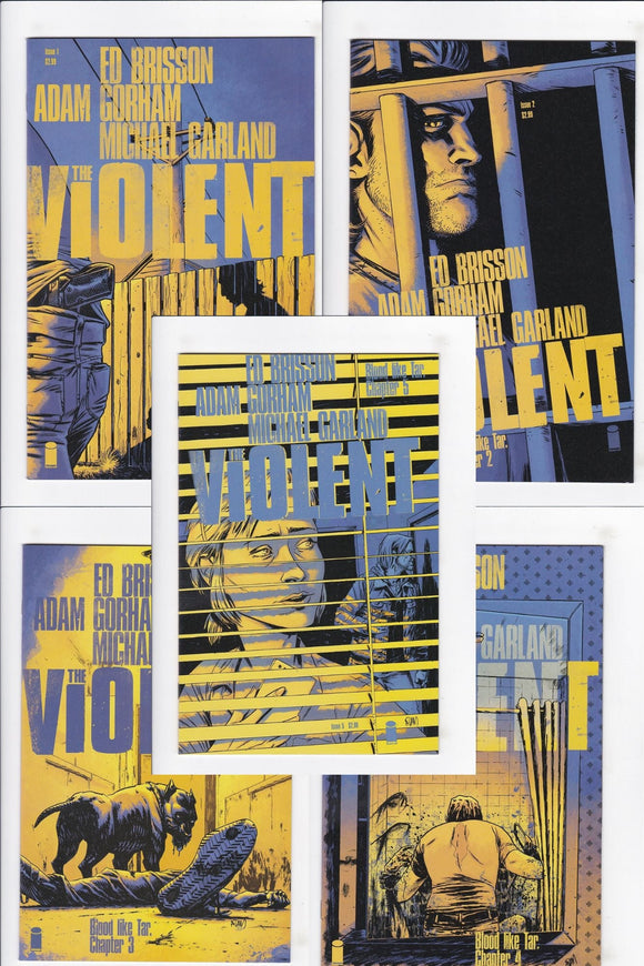 The Violent  # 1-5  Complete Set