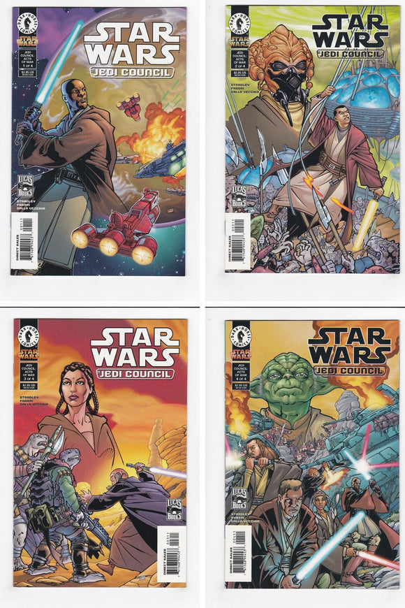 Star Wars: Jedi Council  # 1-4  Complete Set