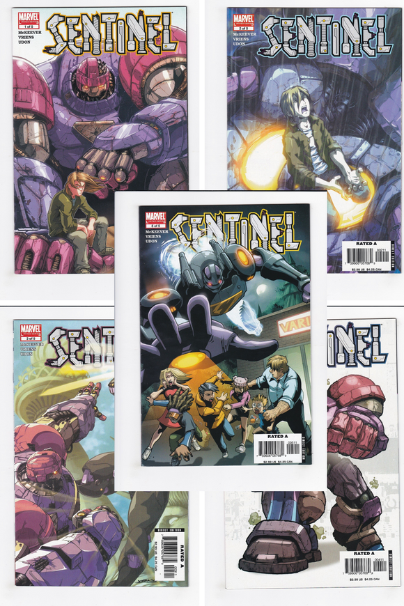 Sentinel Vol. 2  # 1-5  Complete Set