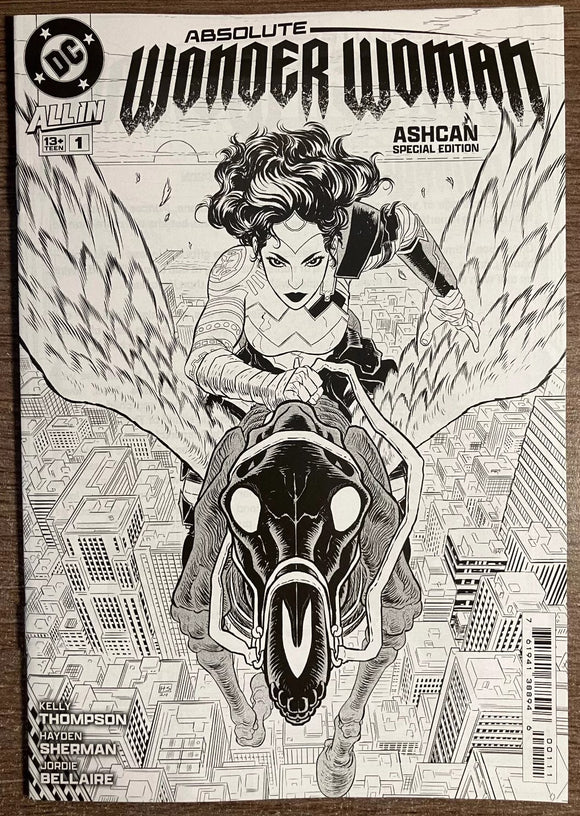 ABSOLUTE SUPERMAN AND ABSOLUTE WONDER WOMAN NYCC ASHCAN SPECIAL EDITION