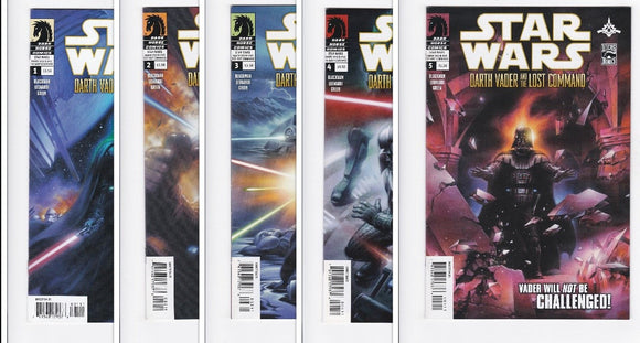 Star Wars: Darth Vader and the Lost Command  # 1-5  Complete Set