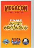 Fame: Matt Groening  Marat Mychaels Exclusive Variant  (2026)