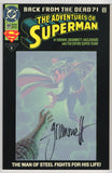 Adventures of Superman  # 500  Polybagged Variant (Opened) Signed by Tom Grummett  (1993)