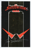 Shadowhawk  Vol. 1  # 0  Gold Foil Signed by Jim Valent  (1993)