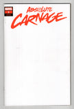 Absolute Carnage  # 1  Blank Variant  (2019)