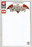 Batman Who Laughs: Grim Knight  # 1  Blank Variant  (2019)