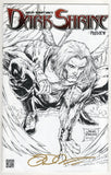 Shelby Robertson's Dark Shrine - Preview  Signed by Shelby Robertson  B&W SPM1 Homage