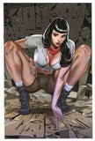Bettie Page: The Alien Agenda  # 1  SPM 1 Homage Virgin Variant  (2022)