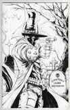 Jonathan Uribe Sketchbook  SDCC Connecting Set B&W Sketch Variant (2026)