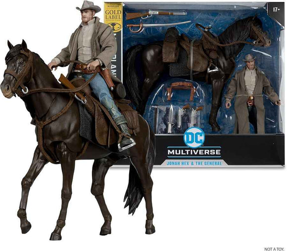 DC MCFARLANE COLLECTOR EDITION 2 PACK JONAH HEX WITH THE GENERAL