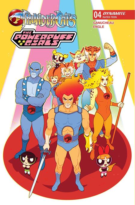 THUNDERCATS POWERPUFF GIRLS #4 CVR A PAULINA GANUCHEAU VAR (2025)