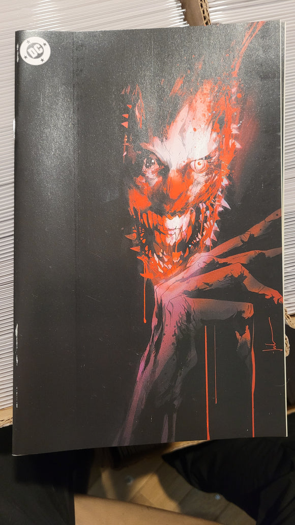 ABSOLUTE BATMAN #15 CVR F INC 1:50 JOCK VIRGIN CARD STOCK VAR  (2025)   ***VF/NM  Color rub***