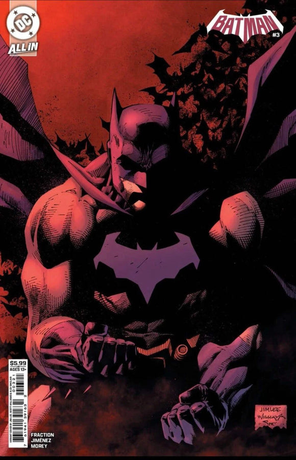 BATMAN #3 CVR B JIM LEE CARD STOCK VAR (2025)