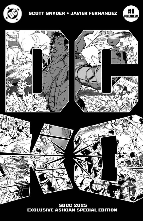 DC K.O. ASHCAN #1 2025 SDCC EXCLUSIVE