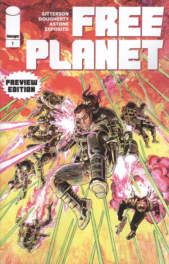 FREE PLANET #1 ASHCAN PROMO