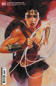 JUSTICE LEAGUE #74 CVR B ALEX MALEEV CARD STOCK VAR