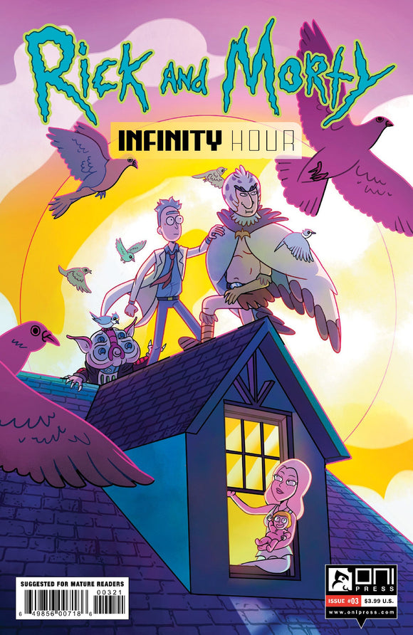 RICK AND MORTY INFINITY HOUR #3 (OF 4) CVR B  MARC ELLERBY