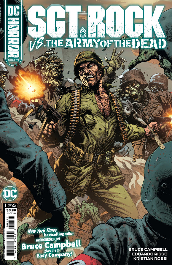 DC HORROR PRESENTS SGT ROCK VS THE ARMY OF THE DEAD #1 (OF 6) CVR A GARY FRANK