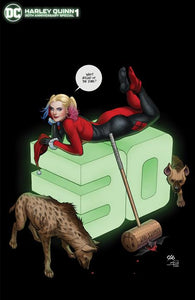 HARLEY QUINN 30TH ANNIVERSARY SPECIAL #1 (ONE SHOT) CVR N INC 1:10  FRANK CHO GLOW IN THE DARK VAR