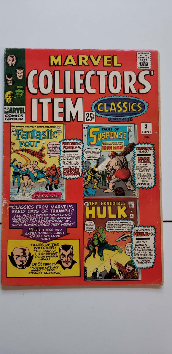 Marvel Collector's Item Classics  #3