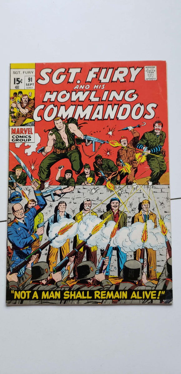 Sgt. Fury and his Howling Commandos  #91