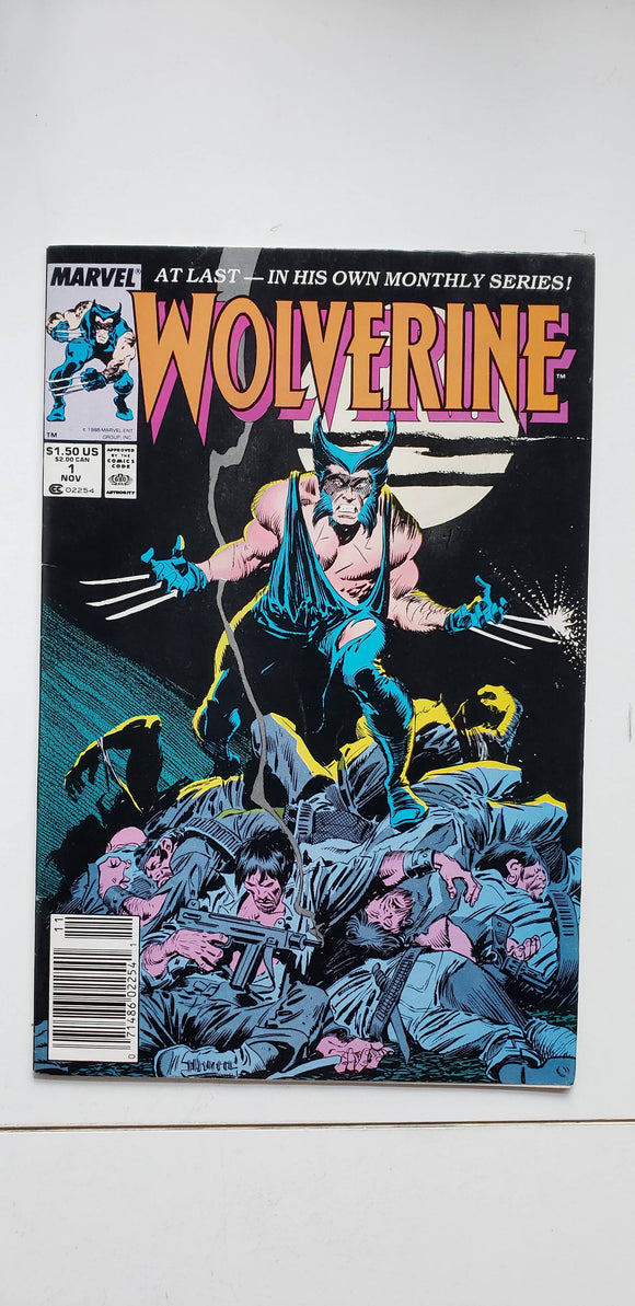 Wolverine Vol. 2  #1  Newsstand