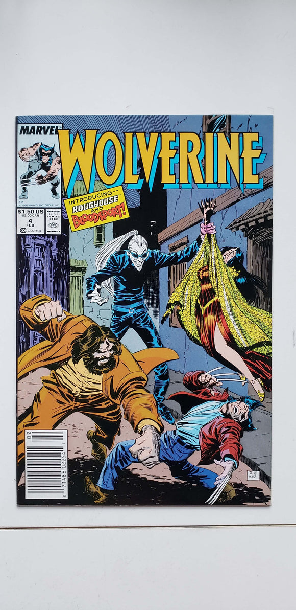 Wolverine Vol. 2  #4 Newsstand