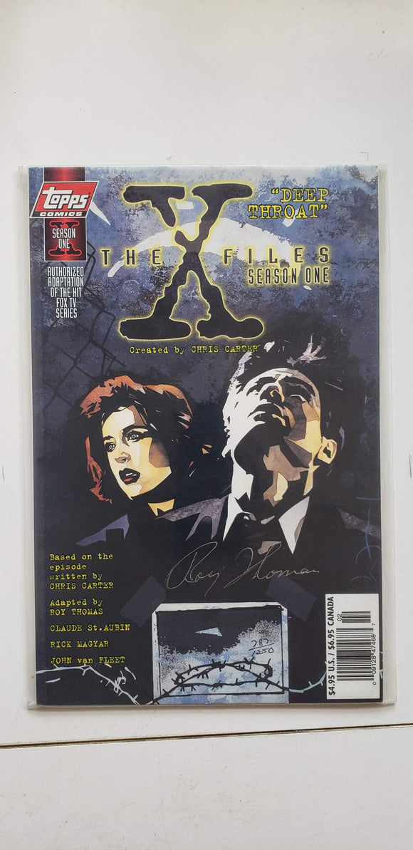 X-Files: Season One  #2 Signed Variant