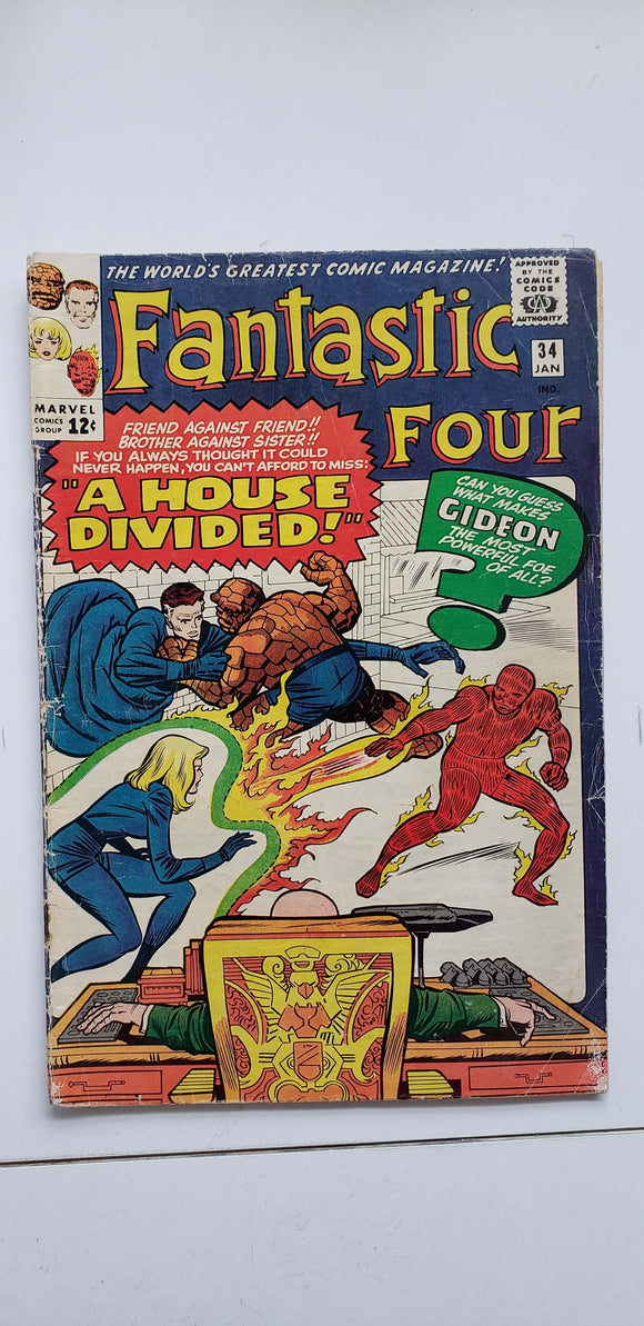 Fantastic Four Vol. 1  #34