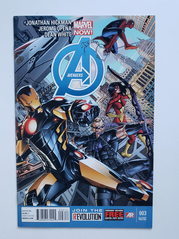 Avengers Vol. 5 #3 2nd Print Variant