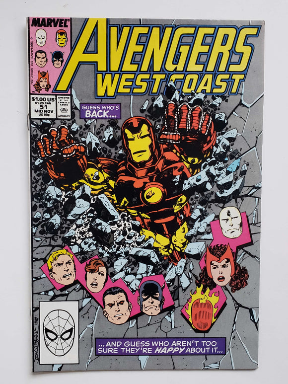 Avengers West Coast Vol. 1 #51
