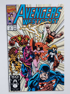 Avengers West Coast Vol. 1 #74