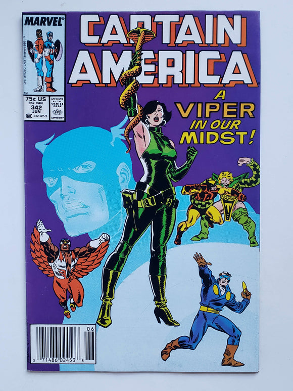 Captain America Vol. 1 # 342