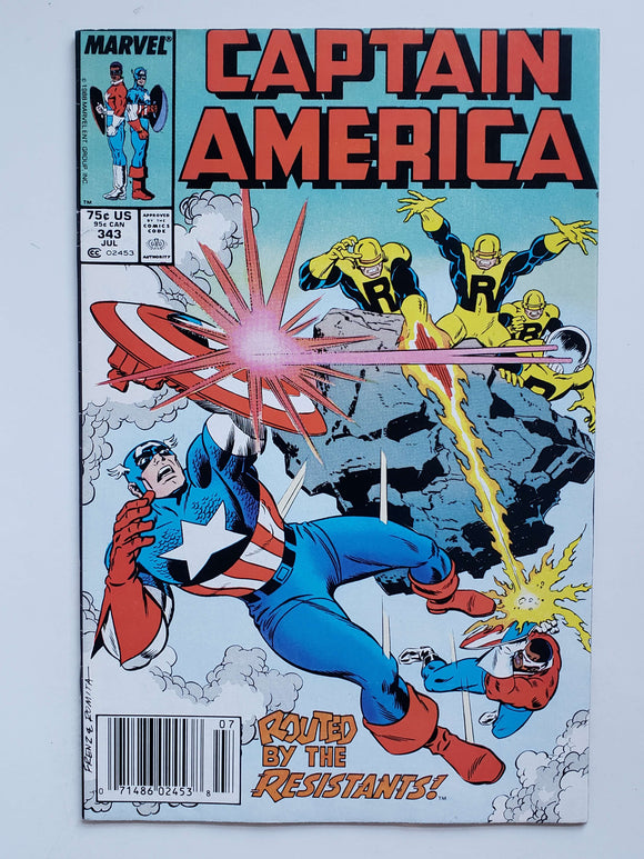 Captain America Vol. 1 # 343