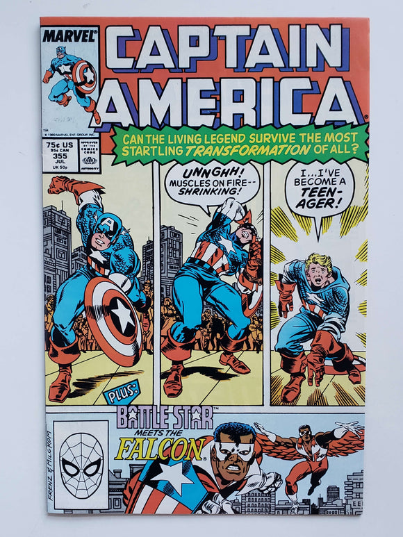 Captain America Vol. 1 # 355